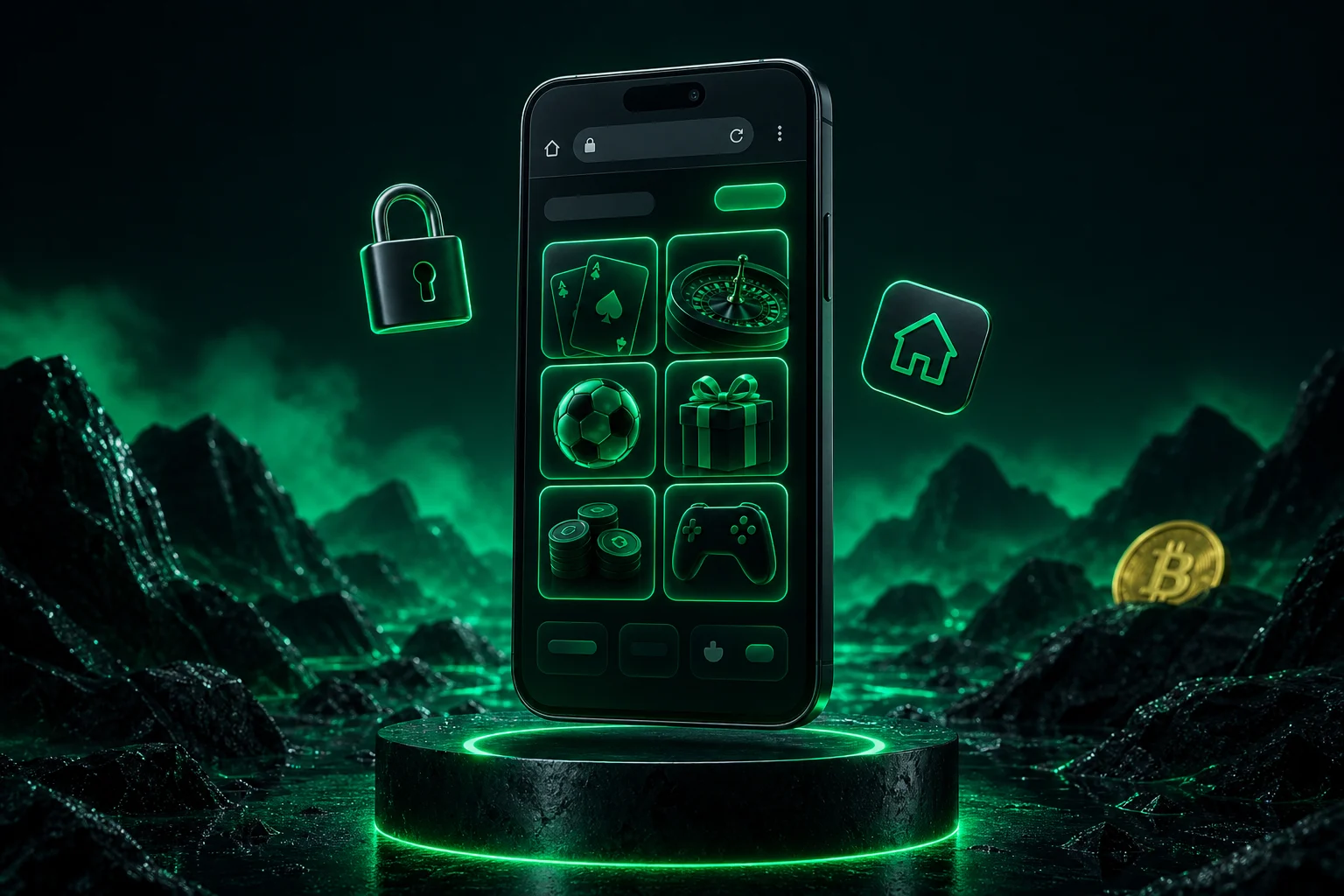 Illustration for Gamdom App