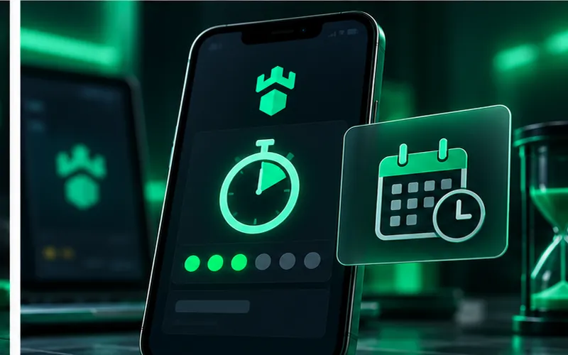 Gamdom six-hour activation window and seven-day reward boost timeline
