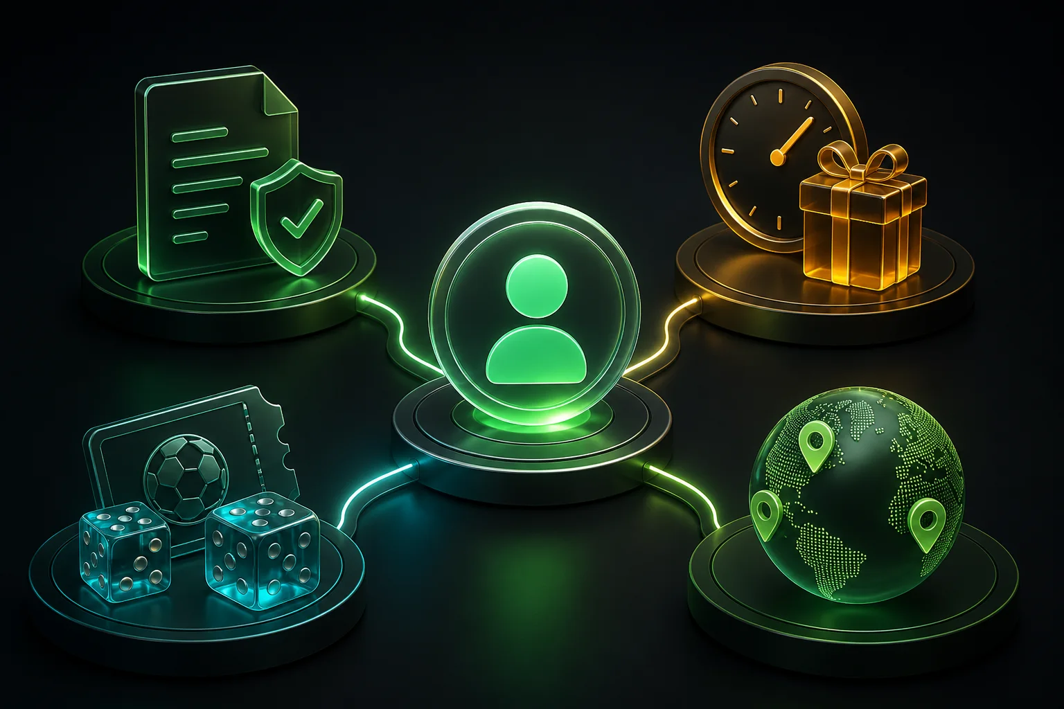 One account connected to platform, rewards, products and eligibility journeys